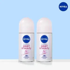 니베아 데오드란트 롤온 펄 앤 뷰티 50ml X 2개