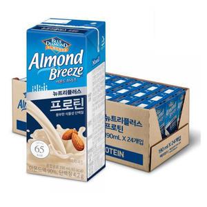 매일유업 아몬드브리즈 뉴트리플러스 프로틴 190ml x 24ea