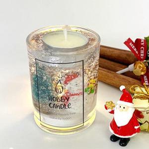 (TD) 크리스마스 젤양초 만들기 - 1인세트