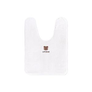 버드시아 유아세면타올 턱받이, 아이보리, 1개