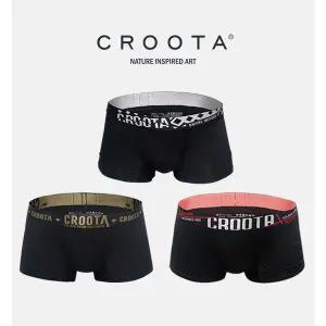 [크루타]23년 신상품 크루타 드로즈 NASA 기술소재 기능성 남자팬티 3장세트 D