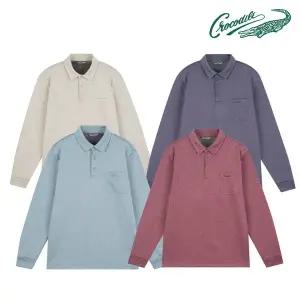 [크로커다일]융본딩 솔리드 티셔츠 CDAA8TS4403