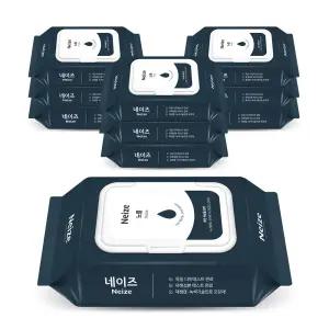 네이즈 노블 프리미엄 유아 물티슈 캡형 70매 10팩