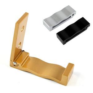 소품걸이 90도 접이식 다용도 디스플레이용 벽걸이 고정 후크 홀더 물결 헤드셋 걸이 헤드폰거치대