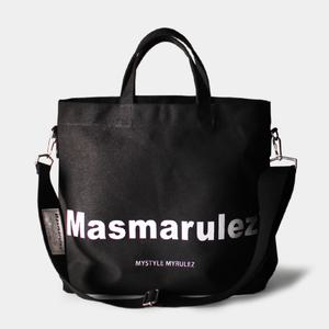 [마스마룰즈]Basic cotton cross bag _ Black