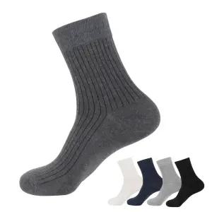 국산 남자 베이직 골지 장목 5켤레