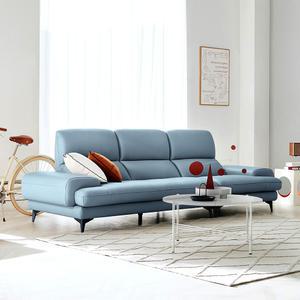 [자코모][단독판매] 비엔토 4인 슈렁큰 천연면피 소가죽 소파