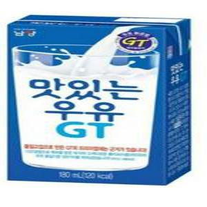 맛있는우유GT 멸균팩 180ml 24입