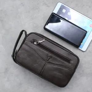 데일리 남자미니백 클러치가방 고급스러운 정장 가죽클러치백 소가죽 재재데이