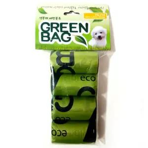 그린백 배변봉투 리필 4롤/배변봉투