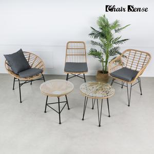 인조 라탄 체어 테이블 세트 야외용 의자 카페 펜션 업소용 테라스 아웃도어 인테리어 디자인