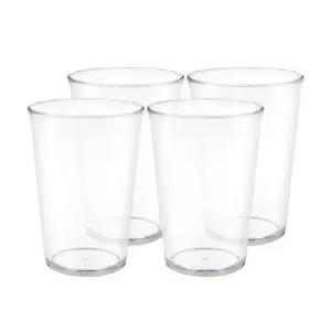 마이리브 트라이탄컵 480ml (4P) 16온스 투명 물컵