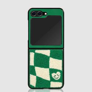 [디자인스킨](김해점)( 갤럭시 Z플립5 ) 부클 패턴 바타입 ver.2-체커보드/그...