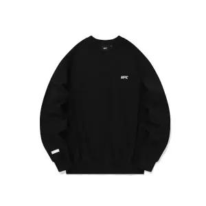 [UFC SPORT](김해점)UFC 에센셜+ 릴렉스핏 맨투맨 블랙 U2SWU3301BK