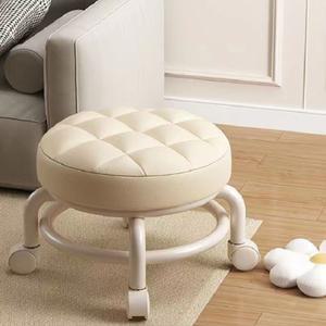 바퀴달린 좌식의자 이동식 낮은 회전 편한 작업 청소 바퀴 의자