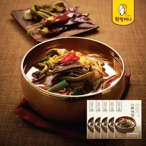 [G]원할머니 명품육개장 600g x 5팩