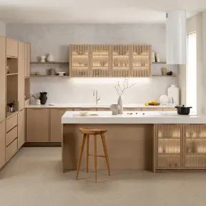 리바트키친 L600G 노스탈지아 6.2m(ㄱ자/멀티수납형)