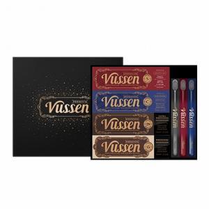 오스템 뷰센 치약칫솔 4:3 선물세트 (치약 4개선택, 칫솔3개,쇼핑백)