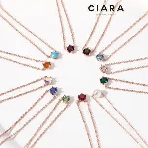 [하프클럽/]CIARA 14K Modena 캐럿스톤 컬러 탄생석 팔찌(GoldPlated)