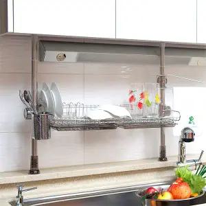 센스 기둥식 600 1단 식기건조대 주방선반 씽크대선반