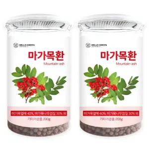 헬로우그린 국산 마가목환 200gX2(통) 총400g (마가목열매, 마가목껍질, 우슬, 엄나무)