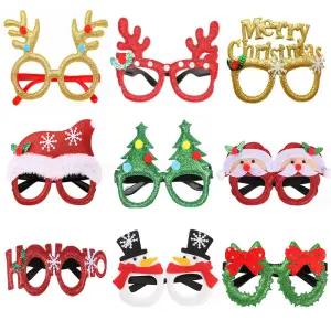 쭈니스토리지 크리스마스 파티 안경 9P 데코안경 파티소품 악세사리