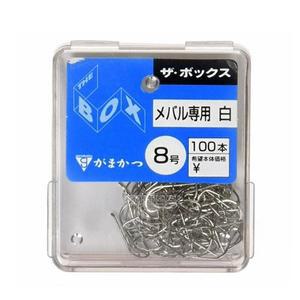 [가마가츠] 더 박스 메바루 전용 실버 덕용 100본 볼락 우럭 낚시 바늘 채비