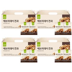 오하루견과 오하루에브리데이견과 자연가득 20g X 25입 4박스 믹스넛 선물세트