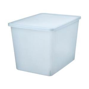 이케아 RYKTA 뤽타 대형 수납상자+뚜껑 36x50x35cm 44.5L 의류정리함 이불정리 수납함 리빙박스