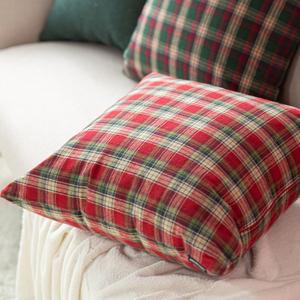 [샤이닝홈]리버블 메리산타 크리스마스 쿠션&방석커버 40x40