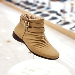 [미셸by탠디] 미셸 by 탠디 수입화 여성신발 5cm 경량 컴포트 셔링부츠 x23510a