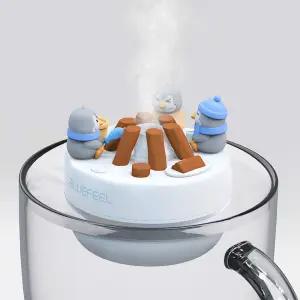 블루필 둥둥 미니가습기 휴대용 무선 탁상용 사무실 차량 플로틀2