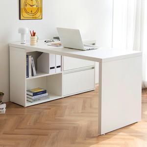 와이즈 1인용 ㄱ자 책상세트