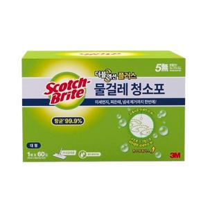 3M 더블액션 플러스 물걸레 청소포 대형 60매 1개