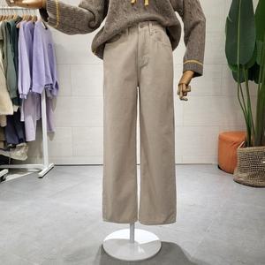 [대구백화점] [에잇컨셉]뒷밴딩 골덴 와이드팬츠(C23L7FPT021)