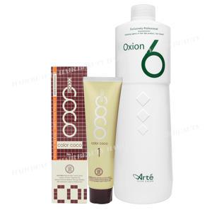 일진 케론 아르떼 컬러코코 1제120g+2제 240g 미용실 전용 염색약