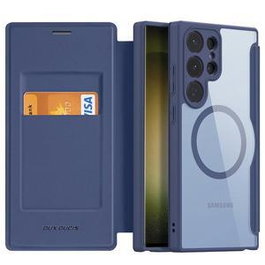 [수나르]갤럭시S25 S24 플러스 울트라 엣지 풀커버 맥세이프 투명 카드수납 가죽 플립커버 핸드폰 케이스