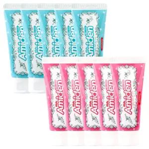 [고불소/저불소 어린이치약 10개] 에코서트 유기농 딸기향 1450 아동치약 주니어 키즈 초등학생용