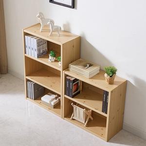 600 2단 3단 4단 공간박스 낮은 책장 수납장 슬림 칼라 박스