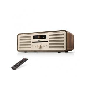 Britz BZ-TX1000 레트로 CD 플레이어 알람시계 FM라디오 블루투스 스피커 YS