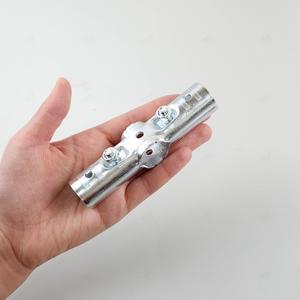 파이프 십자 고정 클램프 무용접 금속 스틸 조인트 클립 튜브 커넥터 아시바 하우스 자재