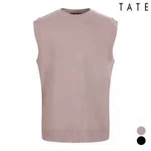 [테이트] 공용세미오버핏니트베스트_KABW9USP040