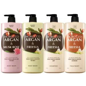 해피바스 모로코 아르간 로즈/프리지아 바디워시/샴푸/트리트먼트 4종중 선택