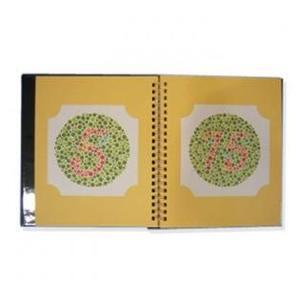 한천석 한식색각검사표(색맹검사) (선택구매)