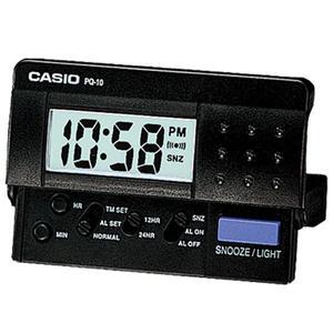 카시오 PQ-10-1R 알람시계 탁상시계 여행휴대용