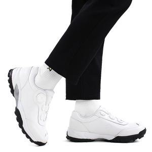 아놀드파마 남성 여성 스파이크리스 가죽 보아 골프화 연습용 실내 스크린 골프신발 파크 / 선스타