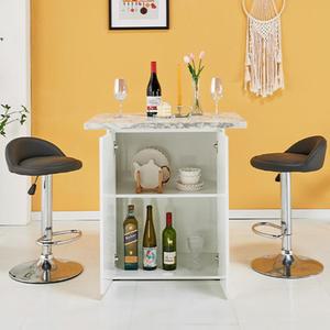 수납형 양문 도어 미니홈바 아일랜드식탁 주방 조리대 다용도탁자 신혼부부