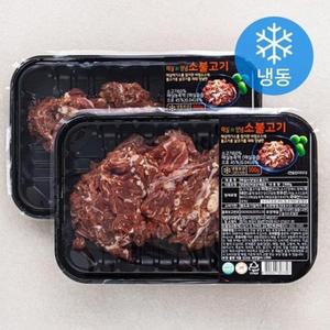 꿀맛나는세상 매실 in 양념 소불고기 (냉동), 300g, 2개 one option