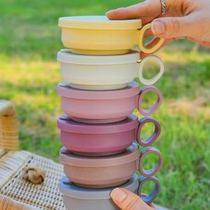 국산 실리콘 접이식컵 휴대용 물컵 캠핑 등산컵 백패킹 폴딩 컵