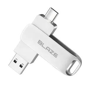 USB 메모리 C타입 USB 스마트폰 OTG 핸드폰 데이터저장 아연합금 키링 128GB